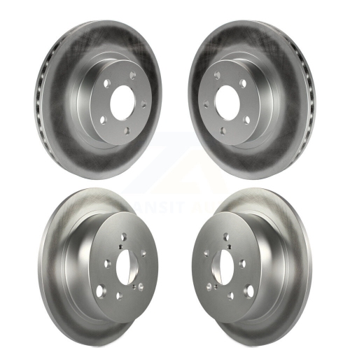 GENIUS  Front Rear Coated Disc Brake Rotors Kit for Subaru Impreza Kg-100879