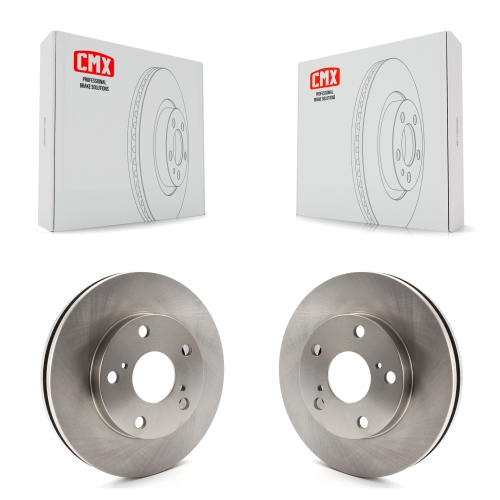 CMX  Front Disc Brake Rotors Pair for Toyota Camry 2.2L K8-100274