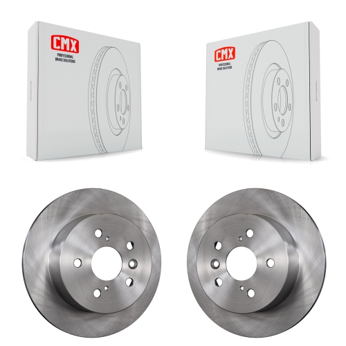 CMX  Rear Disc Brake Rotors Pair for Toyota Camry Lexus Es350 Avalon Es300H K8-100926