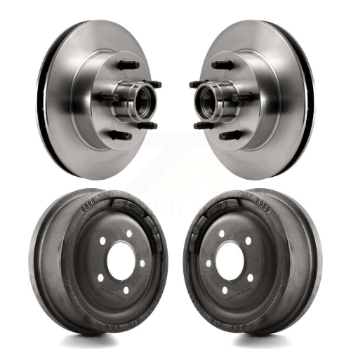 CMX  Front Rear Disc Brake Rotors Drums Kit for Ford Ranger Mazda B4000 B3000 B2500 K8-102193