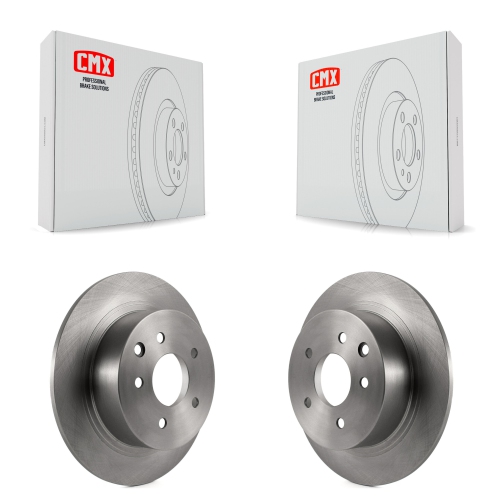 CMX  Rear Disc Brake Rotors Pair for Nissan Sentra Altima Juke Maxima K8-100769