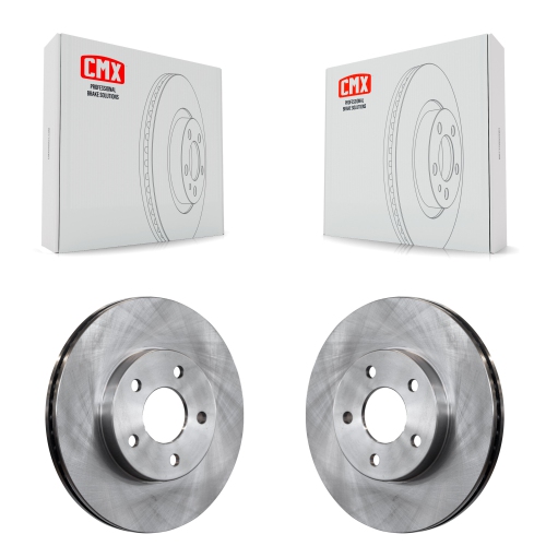CMX  Front Disc Brake Rotors Pair for Chevrolet Cobalt Pontiac G5 K8-100101