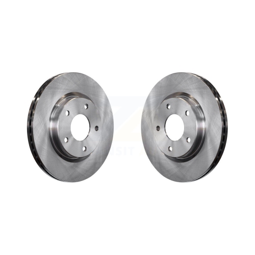 Front Disc Brake Rotors Pair For Nissan Sentra K8-100544