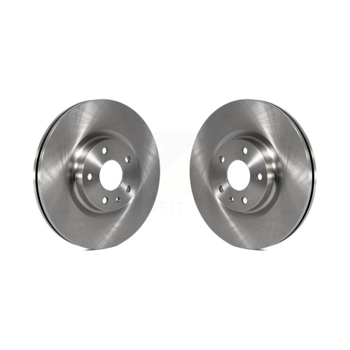 Front Disc Brake Rotors Pair For Ford Fusion Lincoln MKZ K8-100192