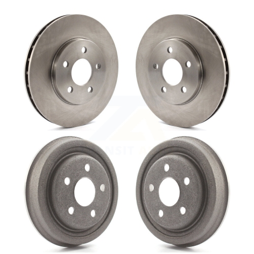 CMX  Front Rear Brake Rotors Drum Kit for Dodge Chrysler Lebaron Shadow Plymouth Sundance 600 & K8-102013