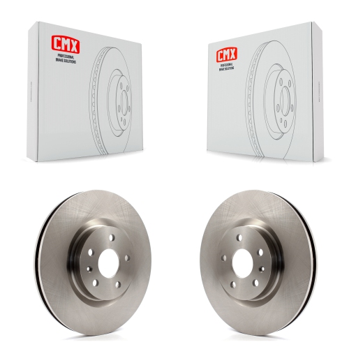 CMX  Front Disc Brake Rotors Pair for Cadillac Cts Chevrolet Corvette Xts Buick Regal Caprice K8-100106