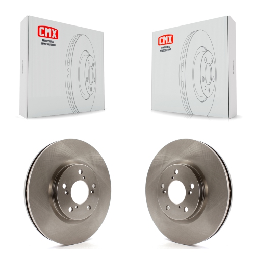 CMX  Front Disc Brake Rotors Pair for 2006-2014 Honda Ridgeline K8-100400