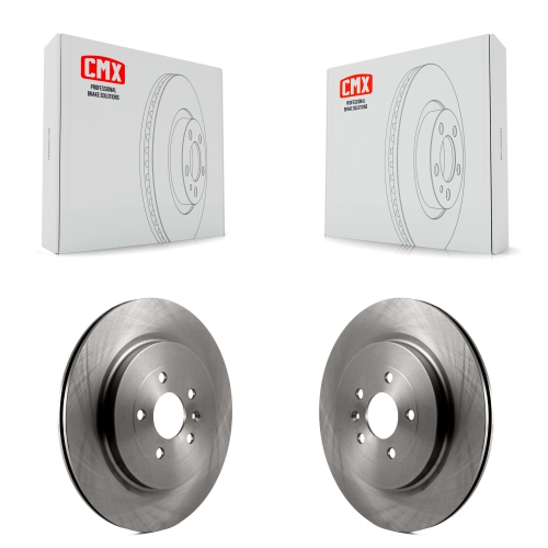 CMX  Rear Brake Rotors Pair for Ford Explorer Flex Taurus Police Interceptor Utility Sedan Mkt K8-100670