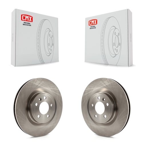 CMX  Front Disc Brake Rotors Pair for Ford Mustang K8-100187