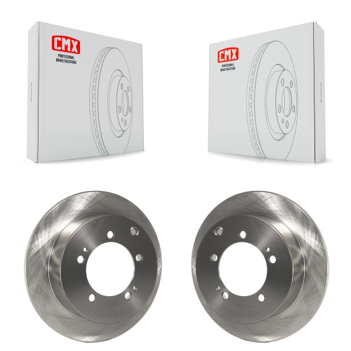 CMX  Rear Brake Rotor Pair for Chrysler Sebring Mitsubishi Lancer Eclipse Outlander Eagle Talon K8-100683