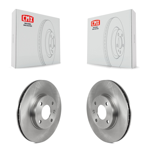 CMX  Front Disc Brake Rotors Pair for 2016-2022 Chevrolet Spark K8-102315