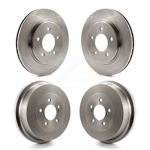 CMX  Front Rear Brake Rotors Drums Kit for Dodge Caravan Grand Plymouth Voyager Chrysler Town & K8-102404