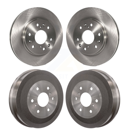 CMX  Front Rear Disc Brake Rotor Drum Kit for 2009-2013 Gmc Sierra 1500 Chevrolet Silverado K8-102028