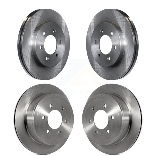CMX  Front Rear Disc Brake Rotors Kit for Ford F-150 Lincoln Mark Lt 4Wd K8-101111