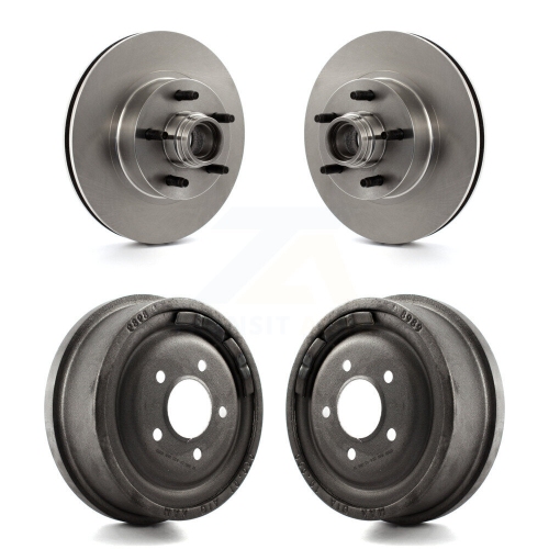 CMX  Front Rear Disc Brake Rotors Drums Kit for Ford Ranger With 10" Diameter Drum K8-102189