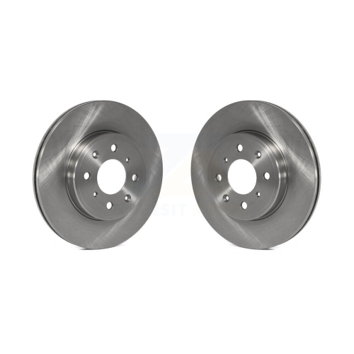 Front Disc Brake Rotors Pair For 2015-2020 Honda Fit K8-100542