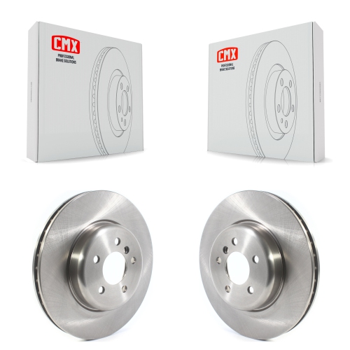 CMX  Front Disc Brake Rotors Pair for Bmw 535I Xdrive 535D 640I Gran Coupe Activehybrid 5 K8-101804
