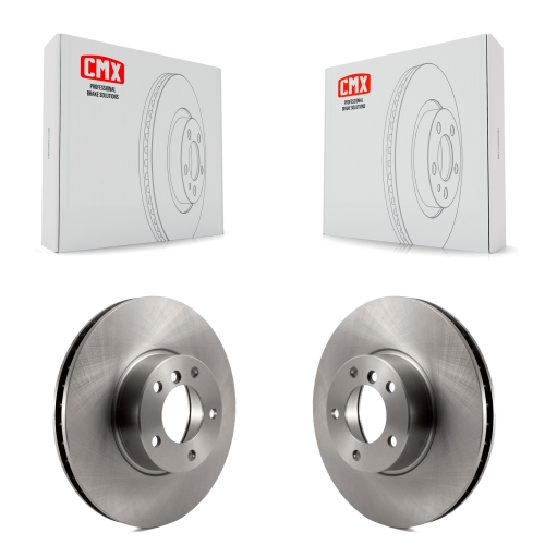 CMX  Front Disc Brake Rotors Pair for Bmw 530I 540I K8-100348