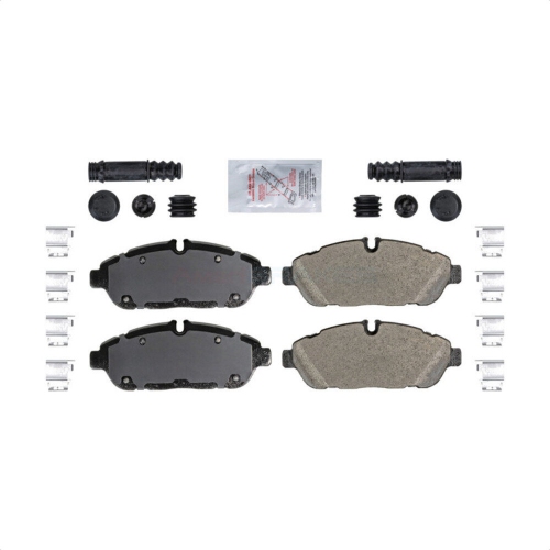 AMERIBRAKES  Front Semi-Metallic Disc Brake Pads Nwf-Asd2301 for Ford Transit-250 Transit-350 Transit-150 HD Awd