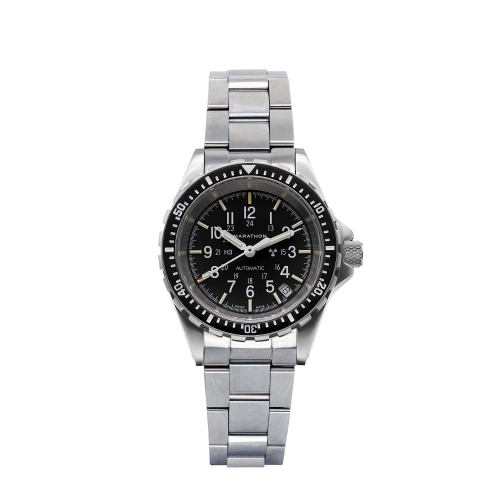 MARATHON - Medium Diver's Automatic (Msar Auto) With Stainless Steel Bracelet Duvedevan Clasp 36Mm