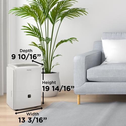 Danby 30 Pint Dehumidifier in White