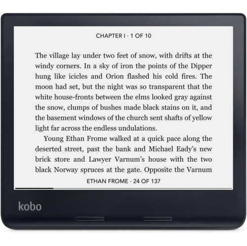 Open Box - Kobo Sage 8” HD Glare Free Touchscreen, Waterproof eReader