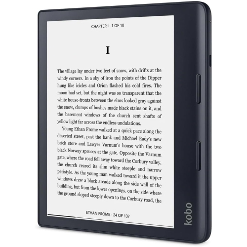 Open Box - Kobo Sage 8” HD Glare Free Touchscreen, Waterproof eReader