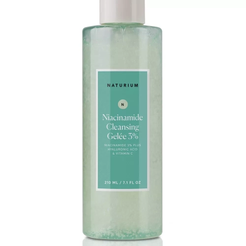 Naturium Niacinamide Mini Face Cleansing Gelee, 7.1 fl oz