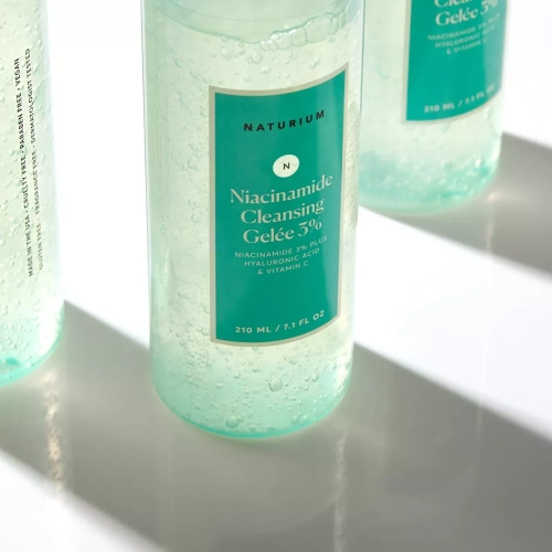 Naturium Niacinamide Mini Face Cleansing Gelee, 7.1 fl oz