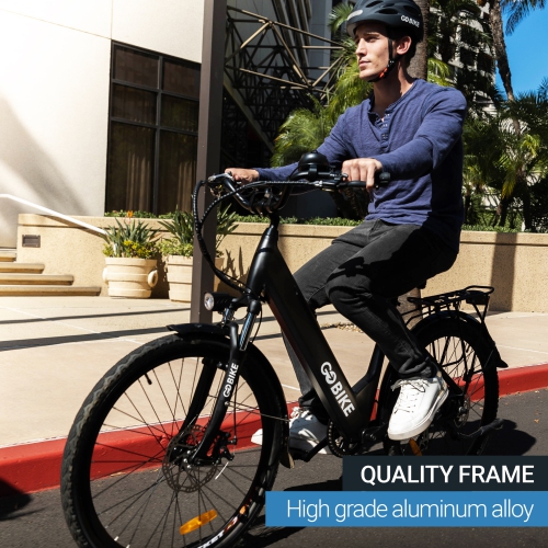 SOLEIL 500W Electric City Bike | Lightweight Ebike | Step-through Frame | Elegant Design - White