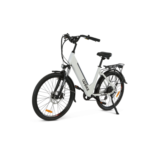 SOLEIL 500W Electric City Bike | Lightweight Ebike | Step-through Frame | Elegant Design - White
