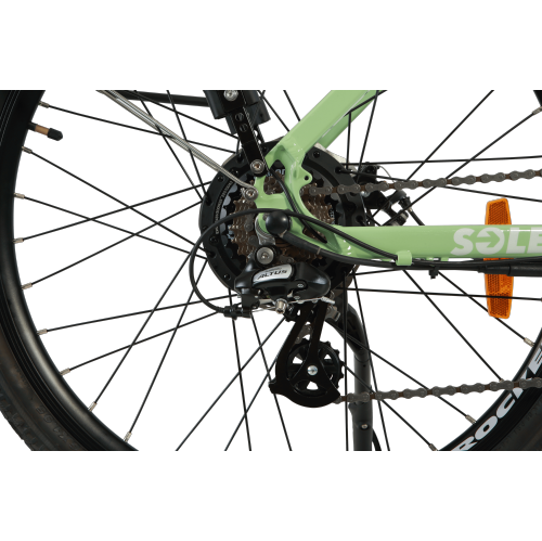 SOLEIL 500W Electric City Bike | Lightweight Ebike | Step-through Frame | Elegant Design - Cool-Mint