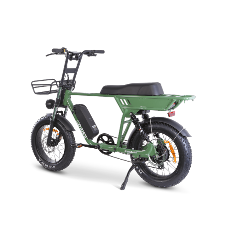 SOLDADO Dual Battery 750W Dual-Passanger Electric Off Road Bike - Olive