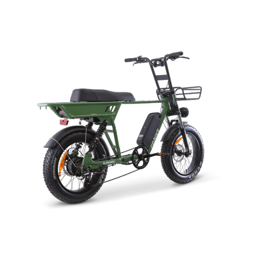 SOLDADO Dual Battery 750W Dual-Passanger Electric Off Road Bike - Olive