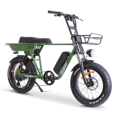 SOLDADO 750W Dual-Passanger Electric Off Road Bike - Olive