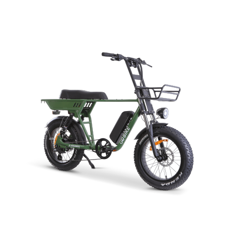 SOLDADO 750W Dual-Passanger Electric Off Road Bike - Olive