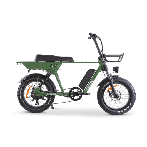 SOLDADO 750W Dual-Passanger Electric Off Road Bike - Olive