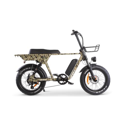 SOLDADO Dual Battery 750W Dual-Passanger Electric Off Road Bike - Camo