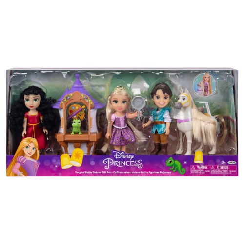 Disney Princess Coffret cadeau avec 3 poupées dans des vêtements