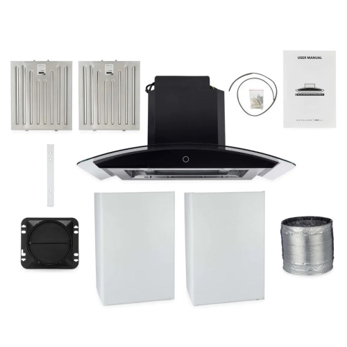 Hauslane 30" Convertible Wall Mount Range Hood