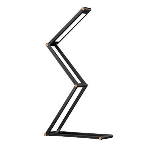 BAZZ T19175DG Foldable Integrated LED Wireless Table Lamp Dark Gray 8.5 in