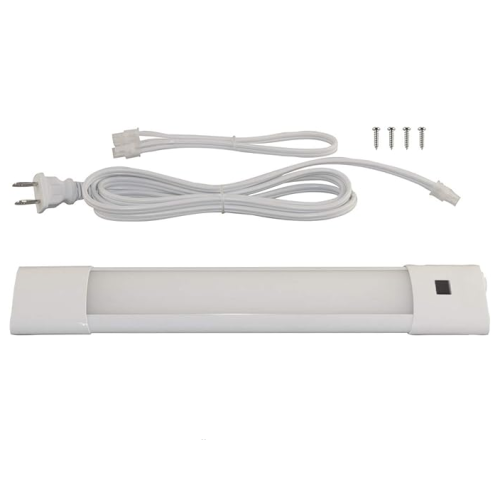 BAZZ U19MTK12W 12 inch Selectable Motion Sensor Integrated LED Under Cabinet Light , White
