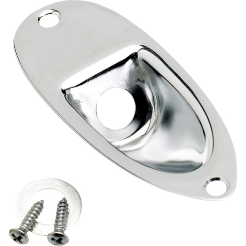 Fender Stratocaster Jack Ferrule - Chrome