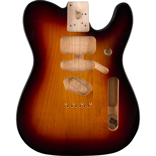 Fender Deluxe Series Telecaster SSH Alder Body - Modern Bridge Mount 3-Color Sunburst