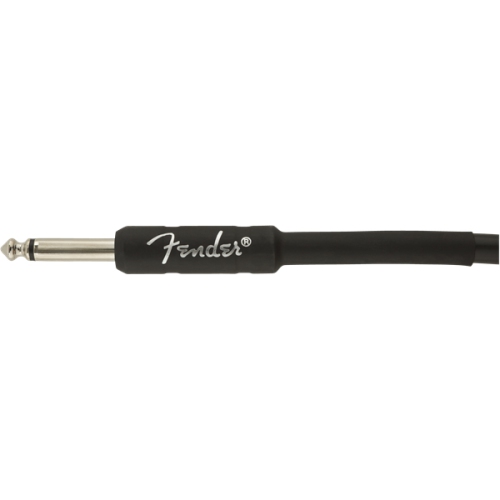 Fender Professional Series Instrument Cable - Straight / Angle 18.6' Black