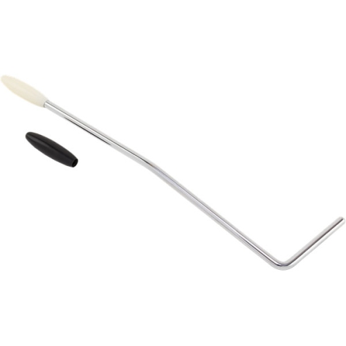 Fender Player Jaguar/Jazzmaster Tremolo Arm - Chrome Black & White Knobs