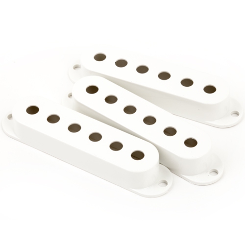 Fender Stratocaster Pickup Covers - White 3 Pack