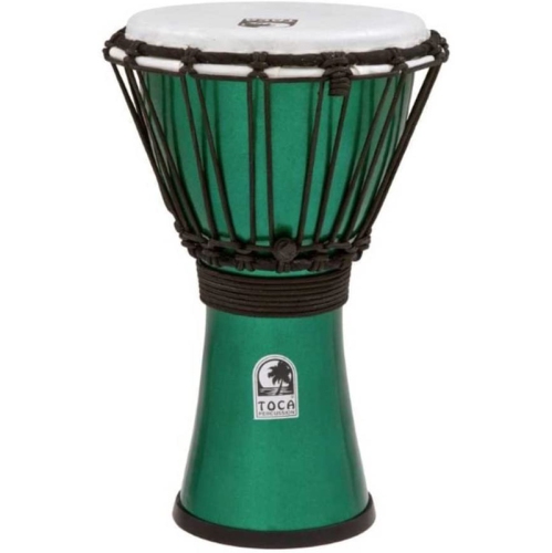 Toca Freestyle Colorsound Djembe - 7 Metallic Green