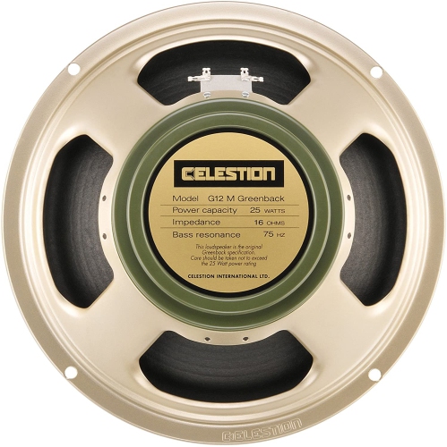 Celestion G12M Greenback Guitar Speaker - 12