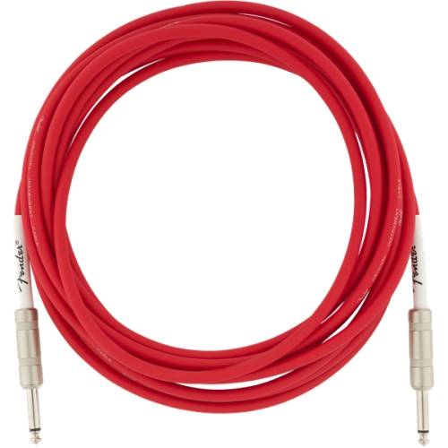 Fender Original Series Instrument Cable - Straight / Straight 18.6' Fiesta Red